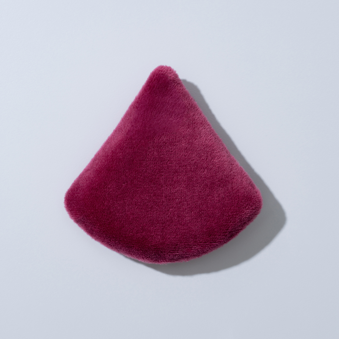 Velvet Triangle Puff