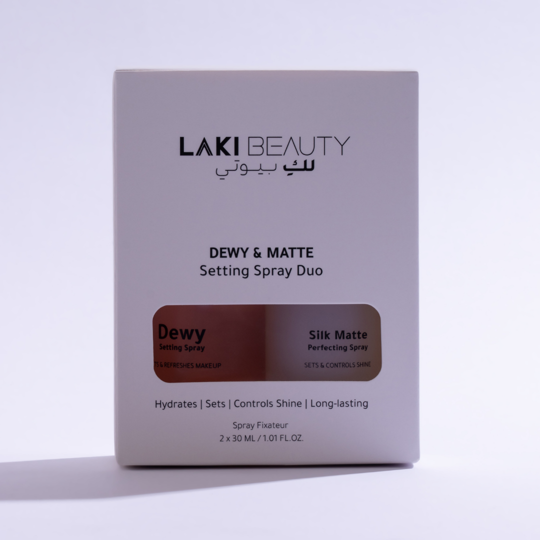 Dewy and Matte Setting Spray Duo