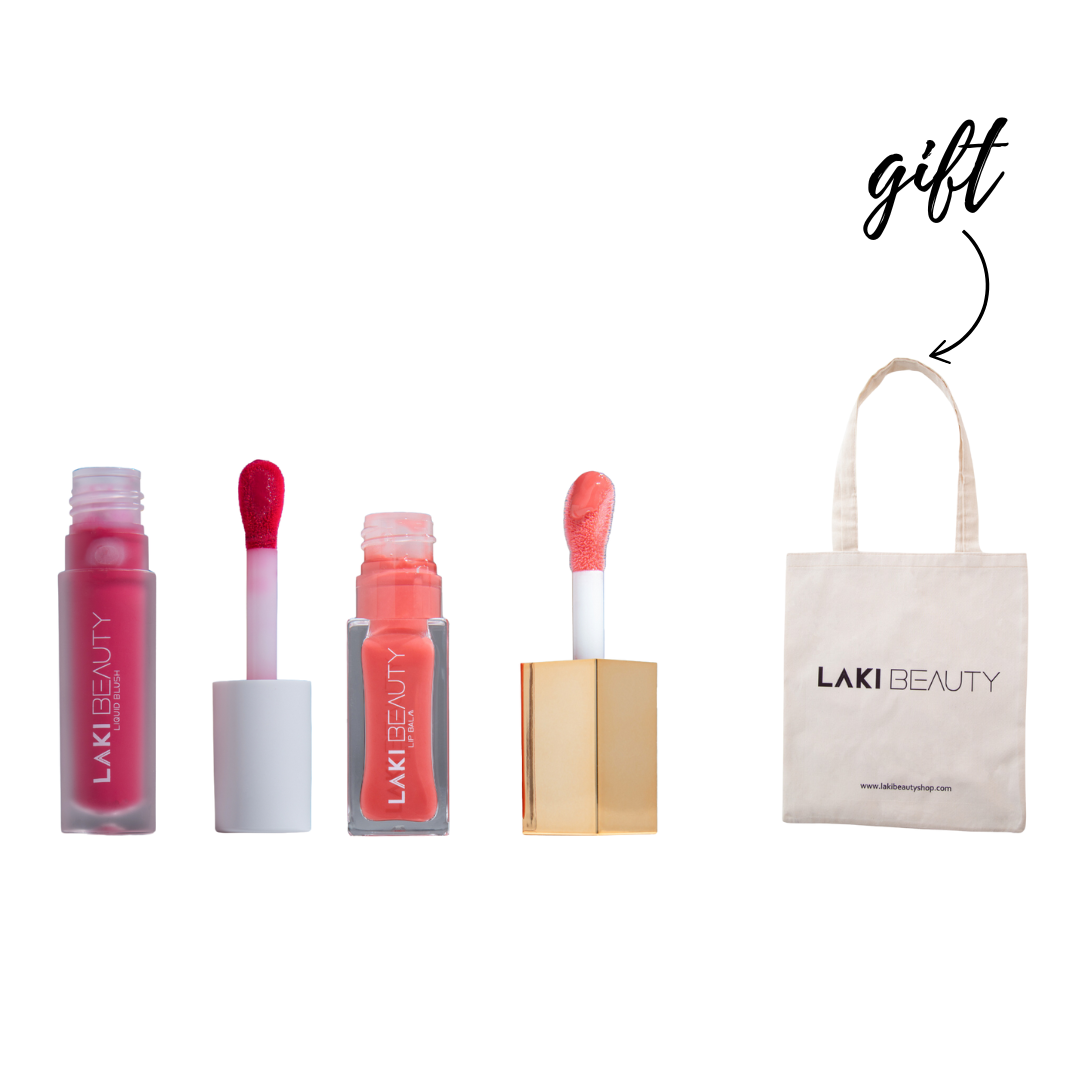 Liquid Blush, Lip Balm + Free Tote Bag